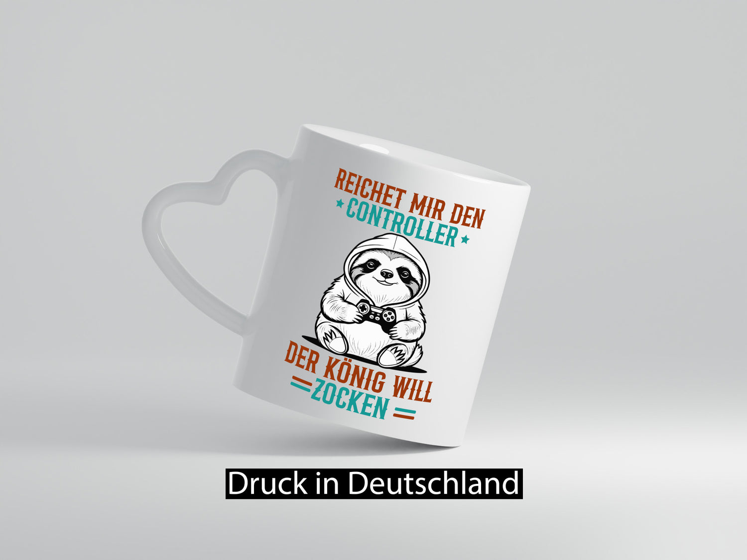 Der König will Zocken | Gamer Zocker lustiger Spruch Geschenk Humor