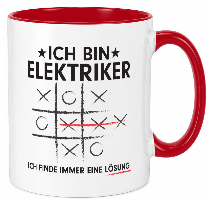 Lösung Finden: Elektriker | Elektronik Geschenk Humor Geschenkidee lustiger