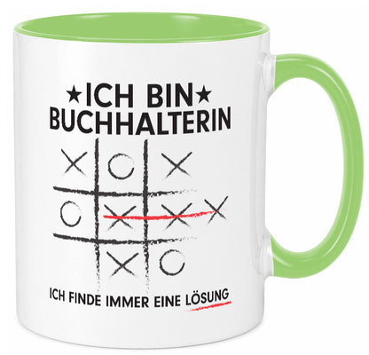 Lösung finden: Buchhalterin | Buchhaltung Humor v2 lustig Geschenkidee Geschenk