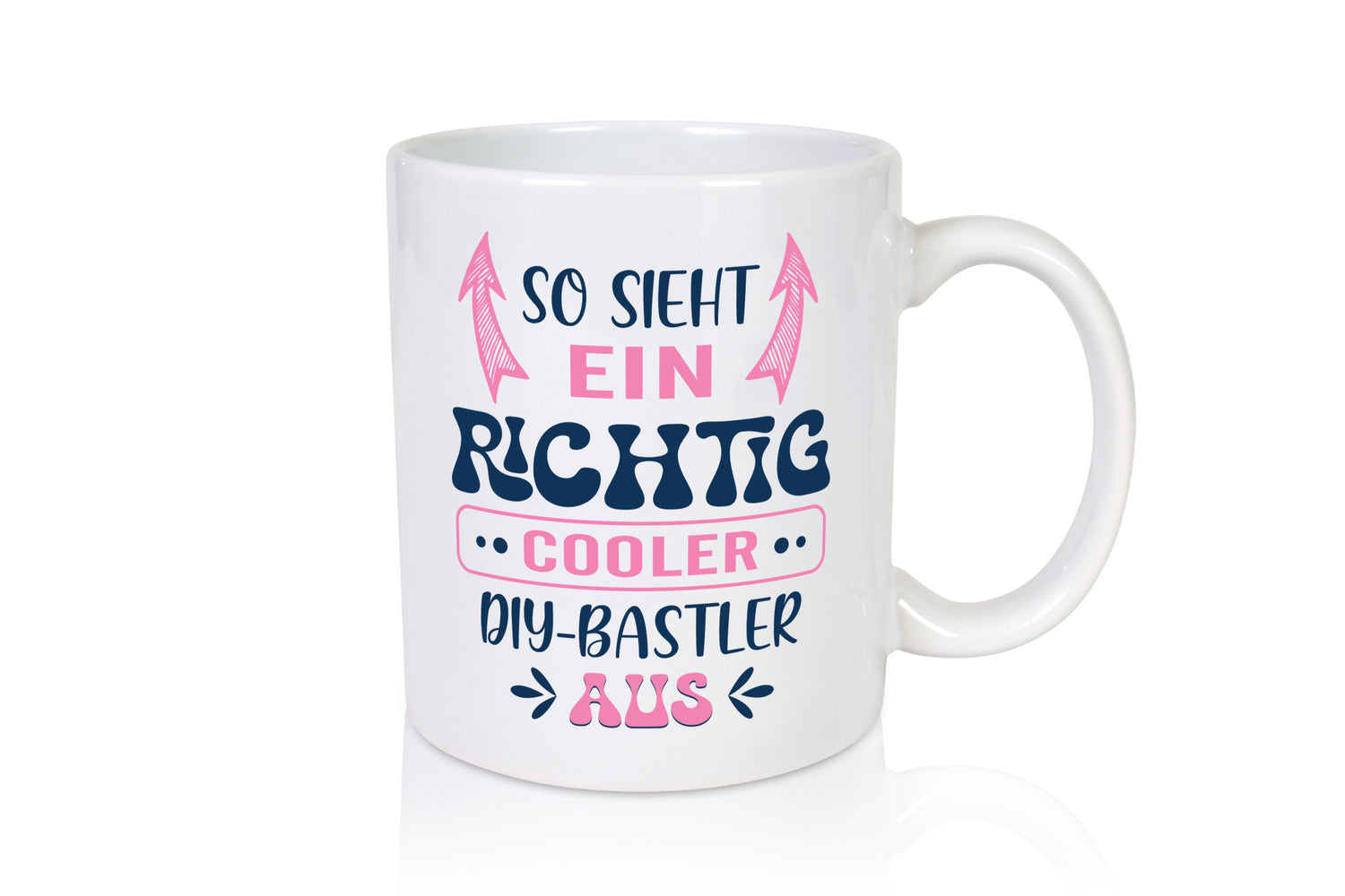 Richtig Cooler DIY Bastler | Basteln Handmade Humor Geschenkidee Tasse