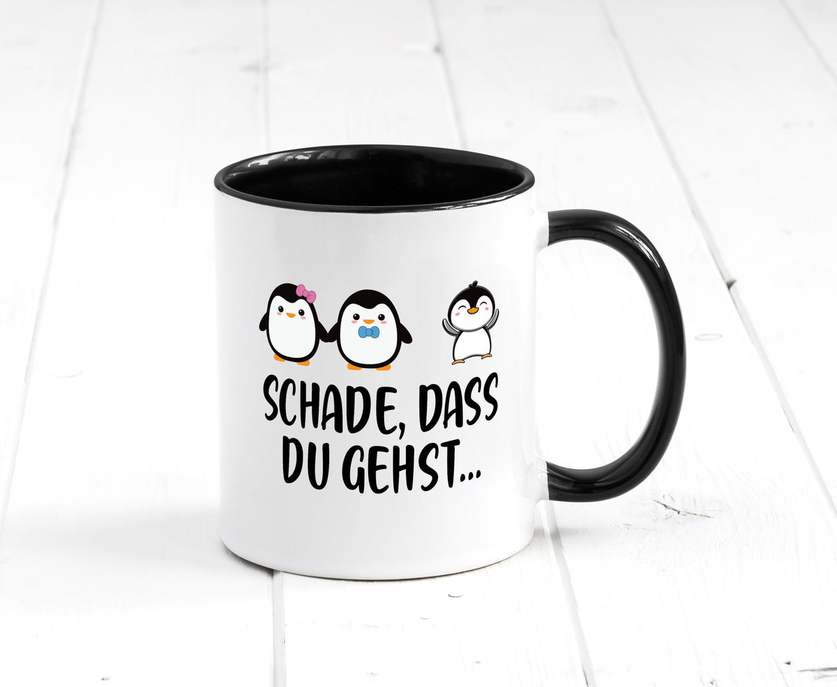 Schade das du gehst | Arbeitskollegen Arbeit Humor Kollegen Büro Geschenkidee Tasse
