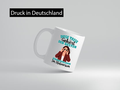 Im Universum: Schauspielerin | Theater Geschenkidee Humor Tasse