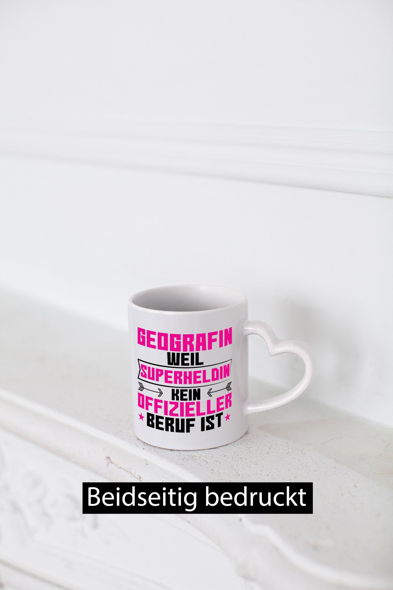 Superheldin Geografin | Geografie Geschenkidee Humor Tasse
