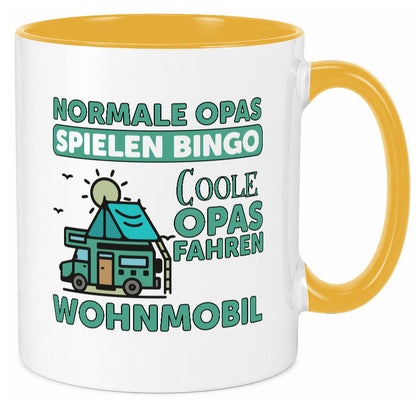 Opas spielen Bingo, coole fahren Wohnmobil | Vögel Geschenk Familie