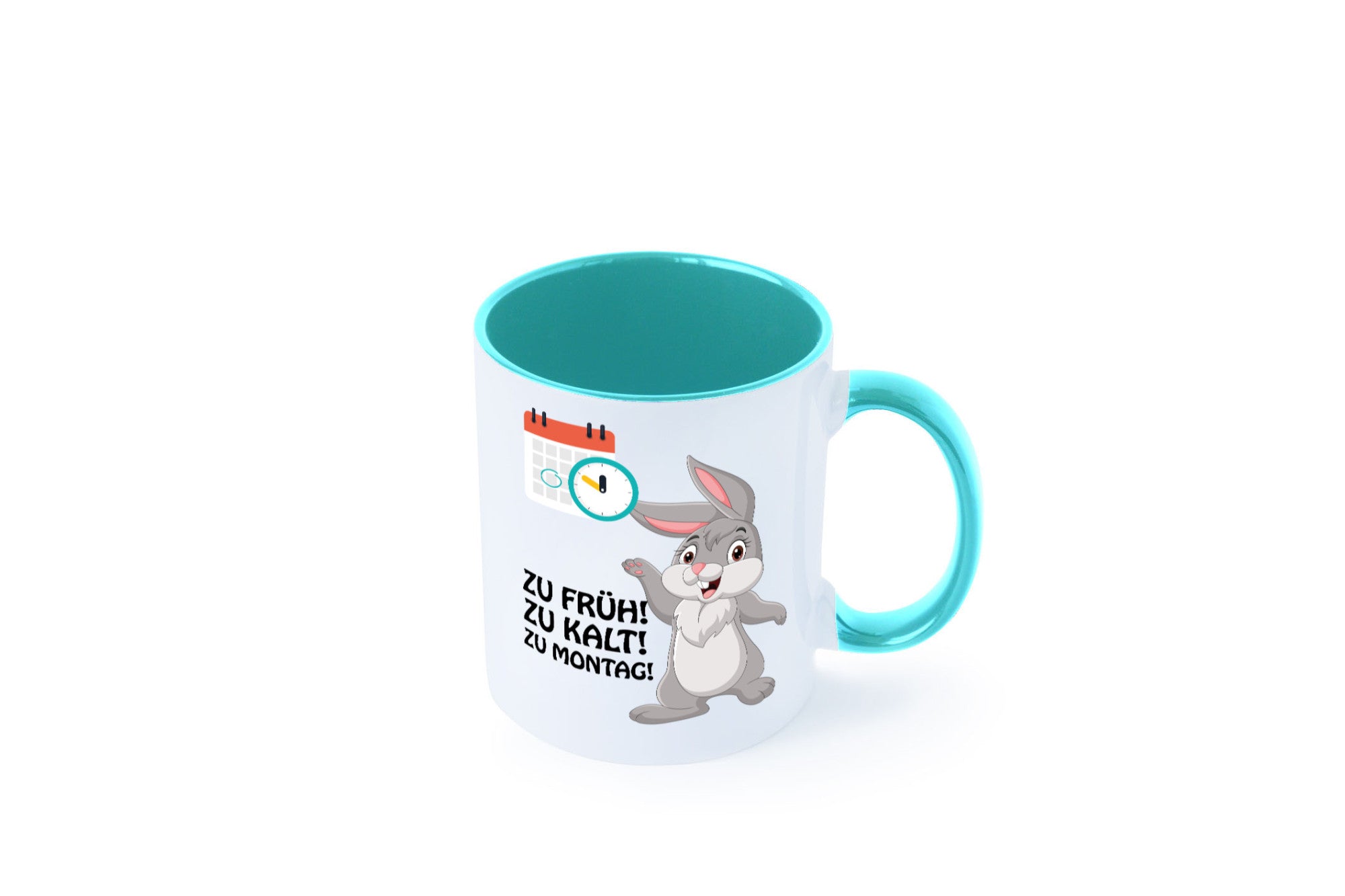 Kalter Montag Geschenkidee Humor Tasse