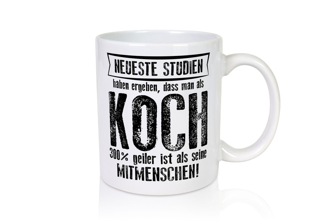 Neuste Studien: Koch | Chefkoch Humor Arbeit Kollegen Büro Geschenkidee Tasse