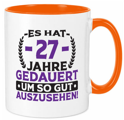 27 Jahre gedauert um so gut auszusehen | 27. Geburtstag v2 Geschenkidee Humor