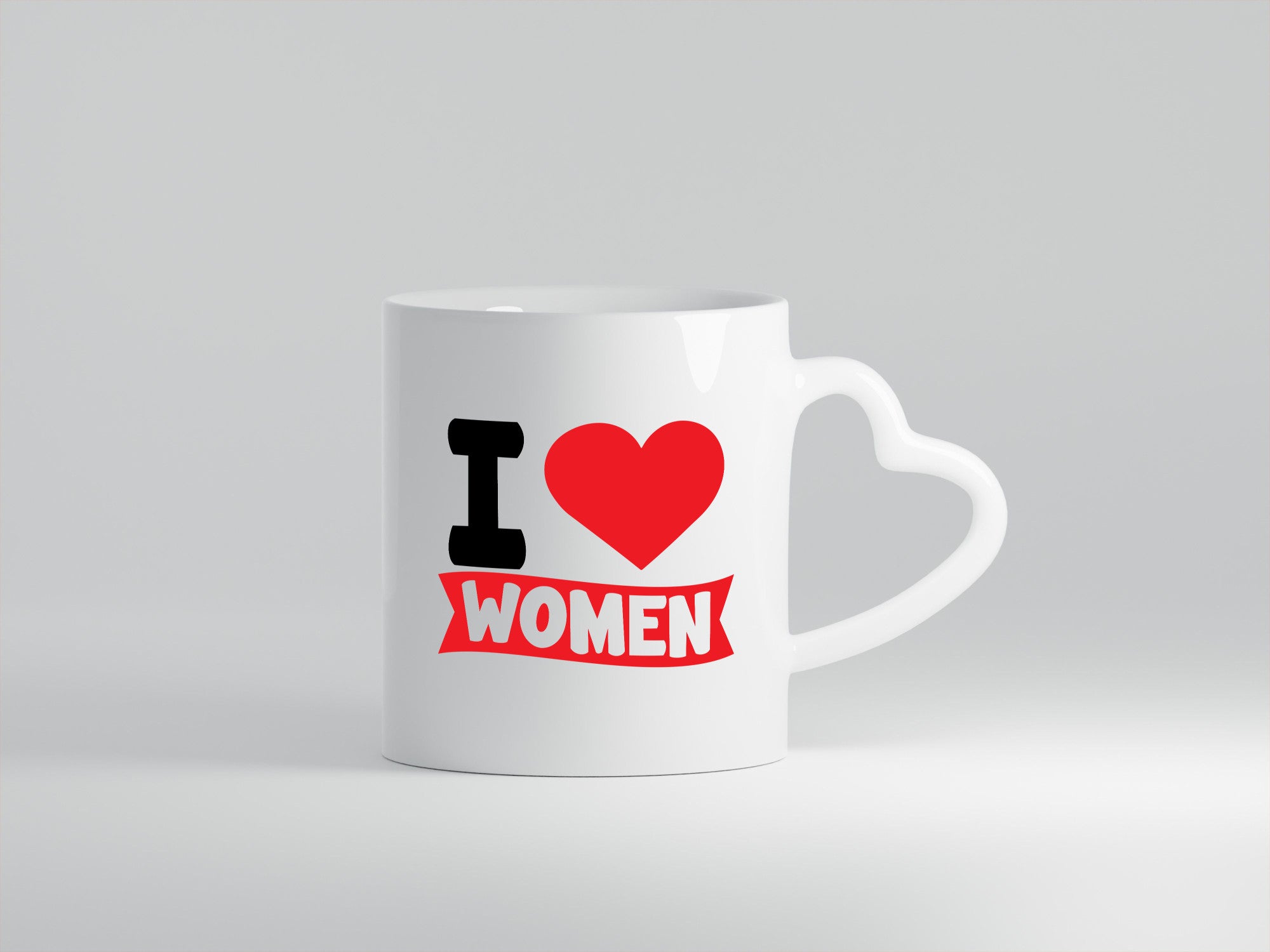 I love woman | Frauen Ich liebe v2 lustig Familie Geschenkidee Geschenk Tasse