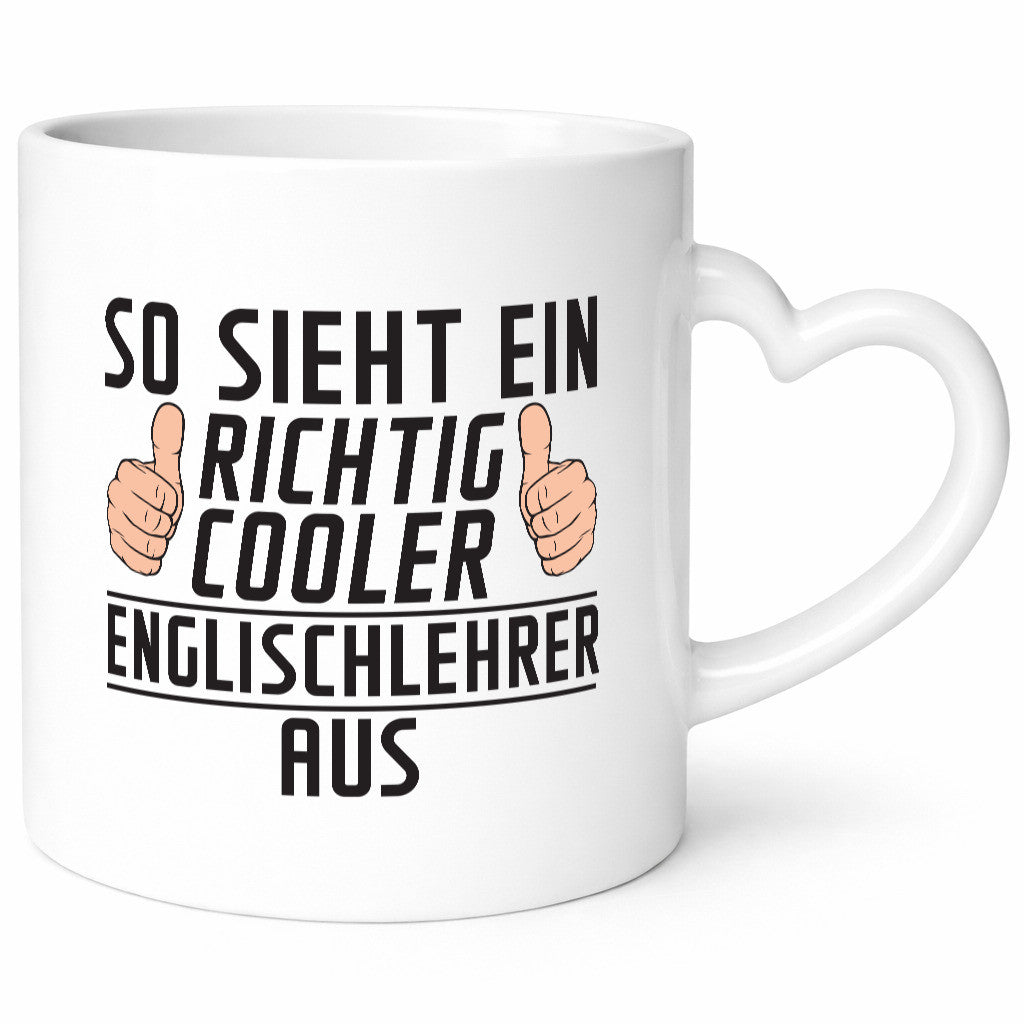 Richtig Cooler Englischlehrer | Schule Englisch lustig Humor Geschenkidee