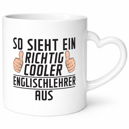 Richtig Cooler Englischlehrer | Schule Englisch lustig Humor Geschenkidee