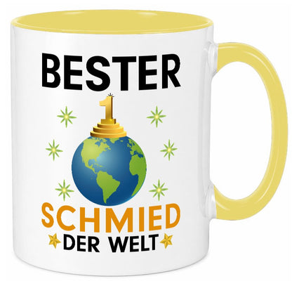 Welt Bester Schmied | schmieden lustiger Spruch Geschenk Humor Geschenkidee Tasse