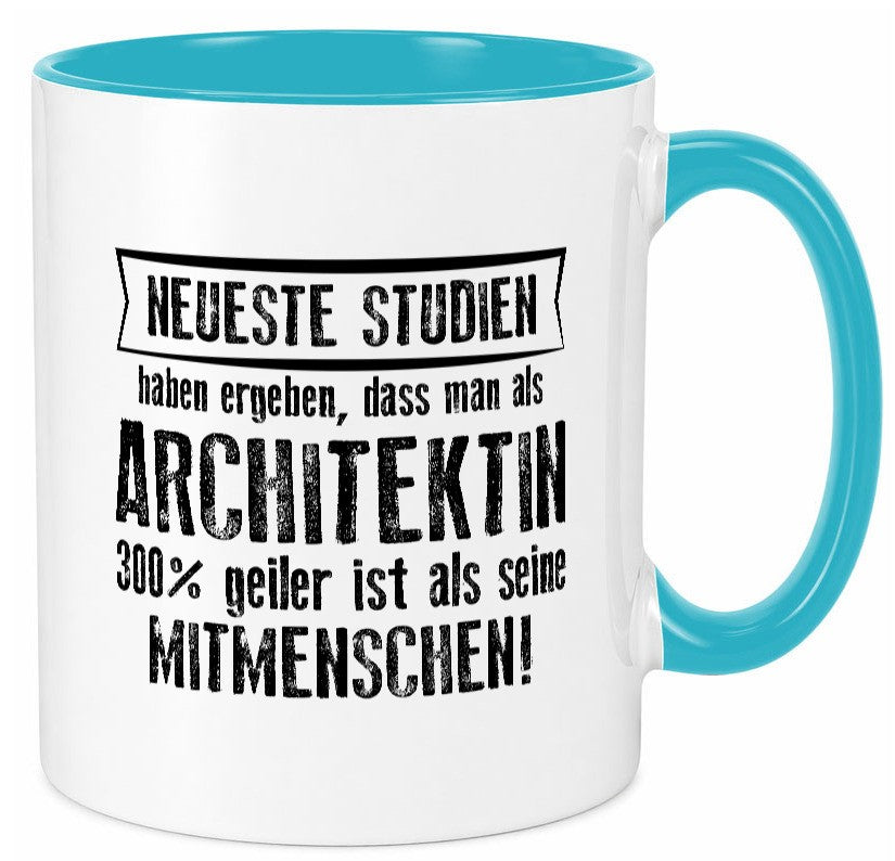 Neuste Studien: Architektin | Architektur Büro Geschenk Arbeit Kollegen Tasse