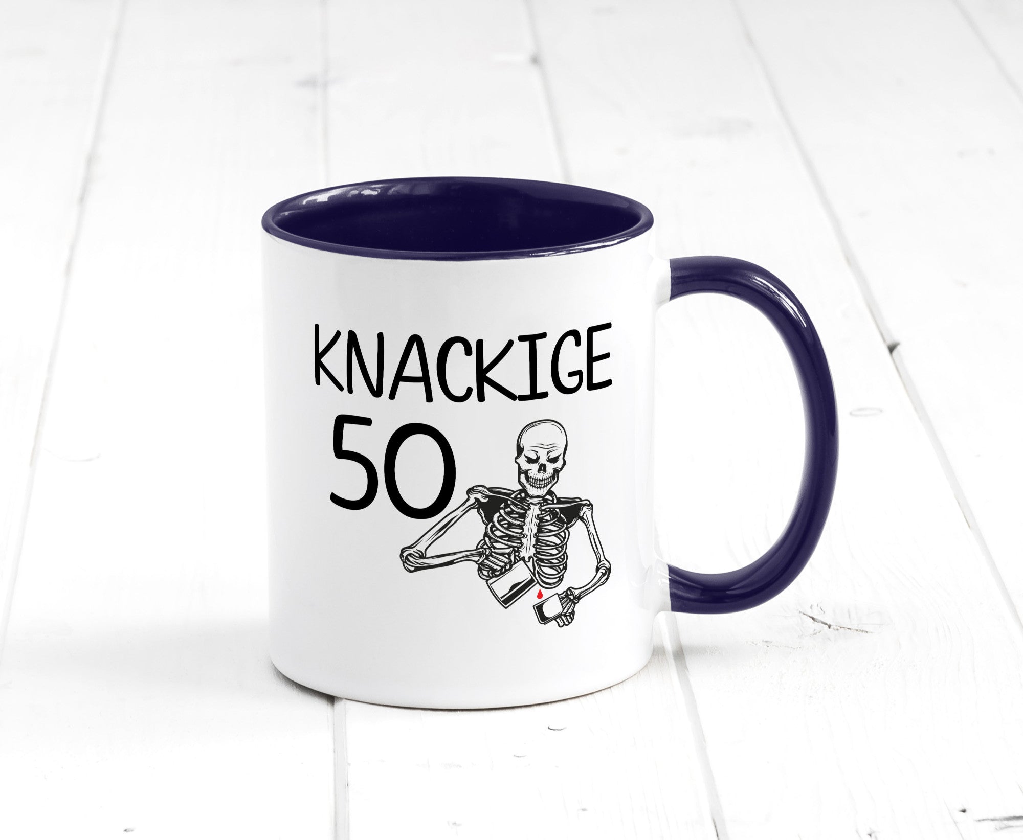 50. Geburtstag | Alt Knackig und Geschenk Geschenkidee lustiger Spruch Tasse