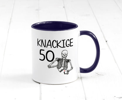 50. Geburtstag | Alt Knackig und Geschenk Geschenkidee lustiger Spruch Tasse