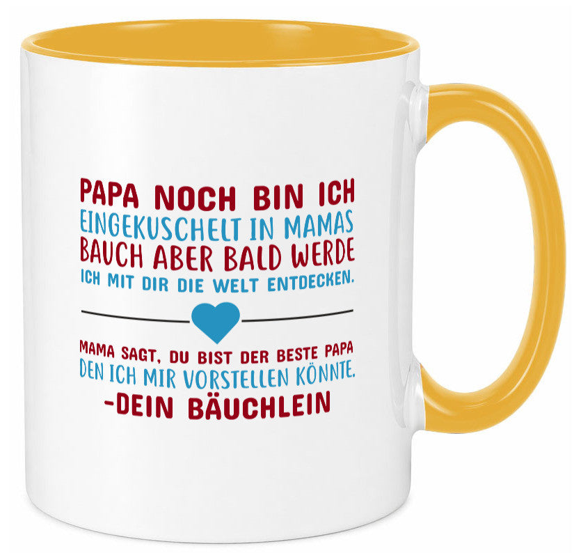 Schwangerschaft | Vaterschaft Tasse Papa Spruch Geschenk Familie Geschenkidee