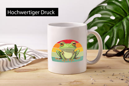Ich liebe Frösche | Laubfrosch Retro Froschzüchter v2 lustiger Spruch Geschenk