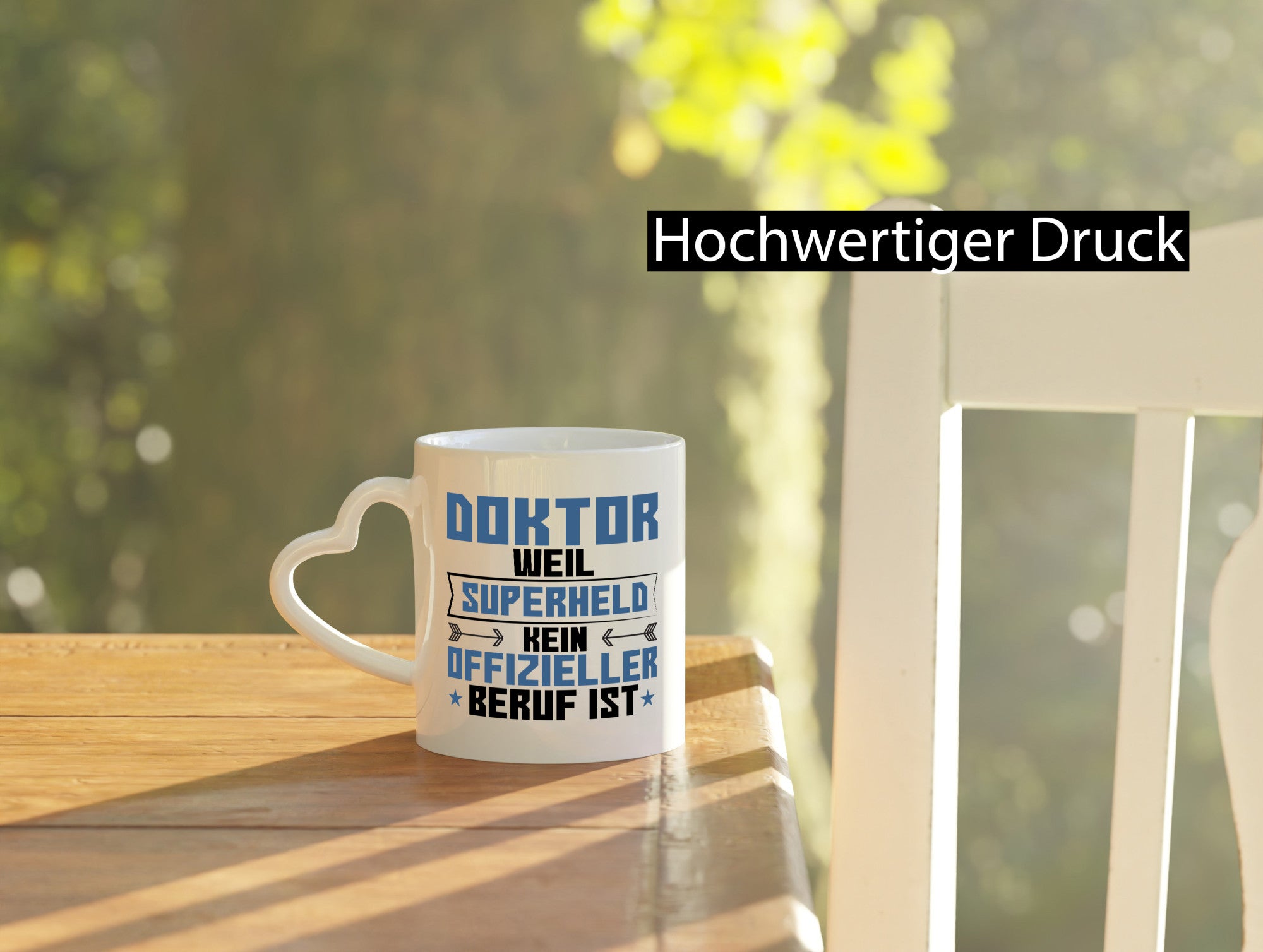Superheld Doktor | Doktorand Doktortitel lustiger Spruch Geschenk Humor
