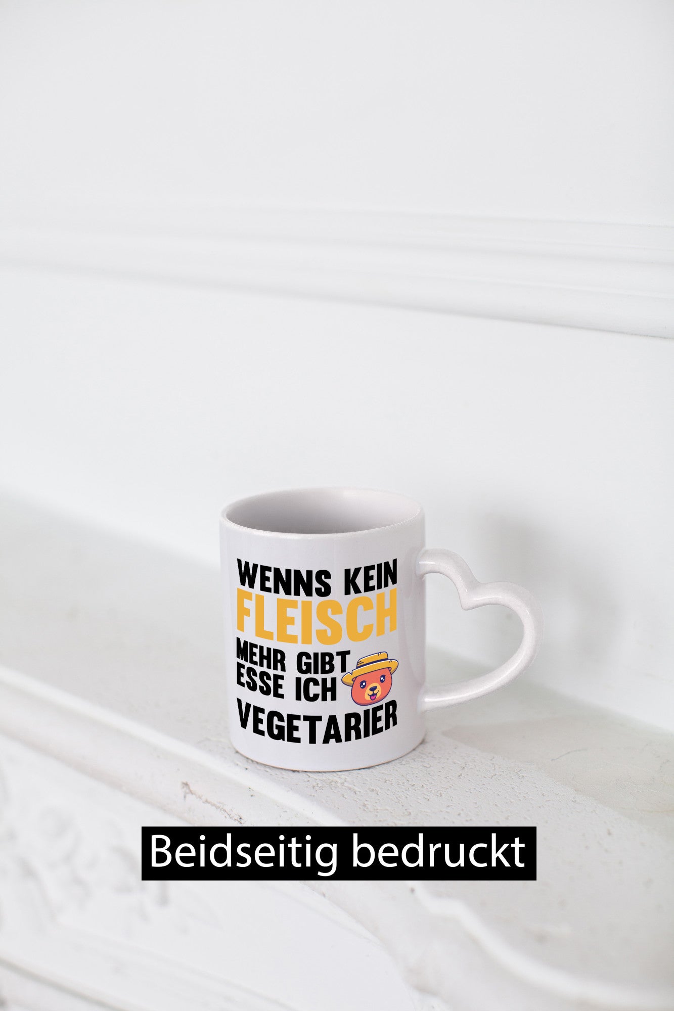 Wenns kein Fleisch mehr gibt | Vegetarier essen Geschenk Humor Geschenkidee