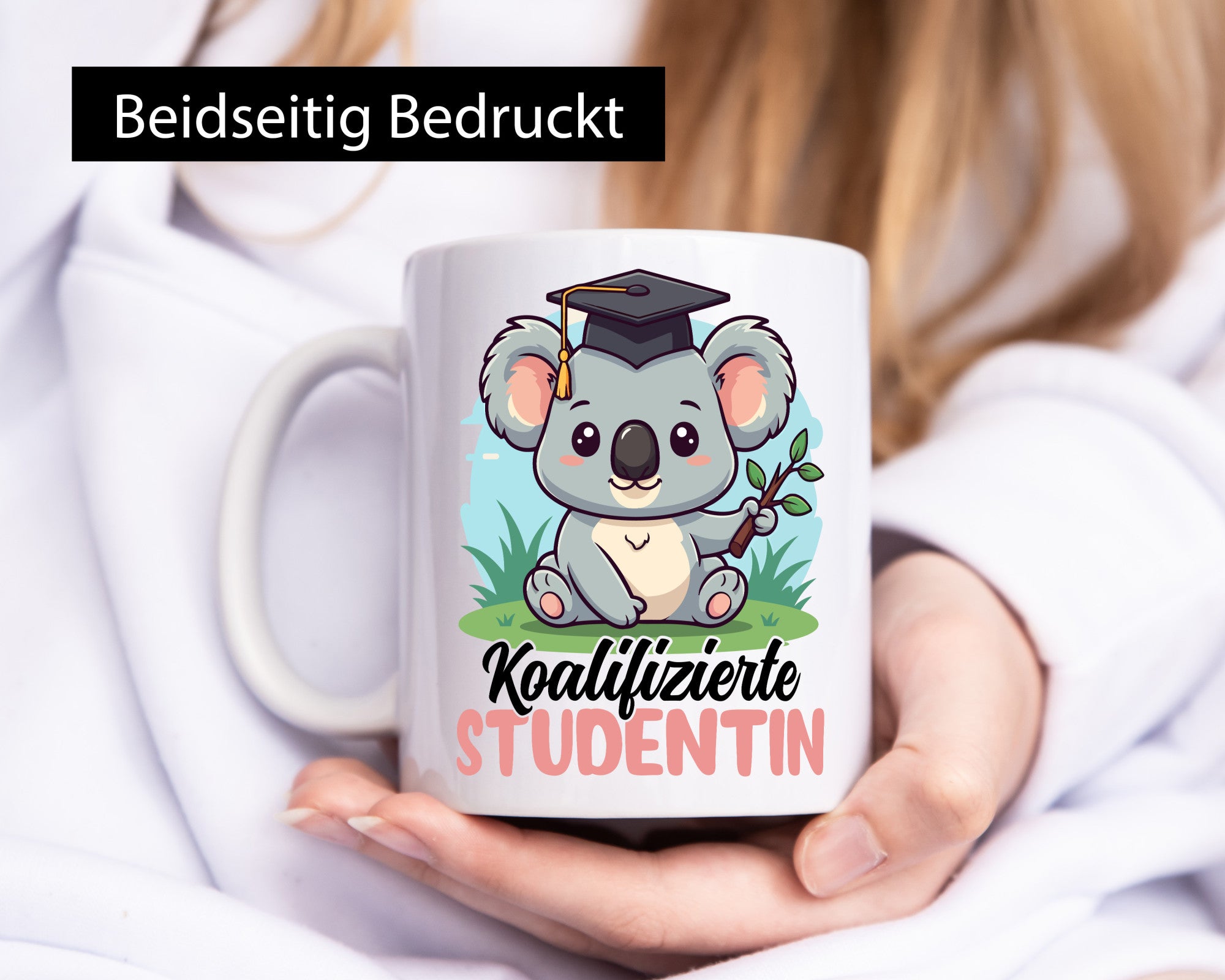 Koalifizierte Studentin | Uni Studium Universität lustiger Spruch Geschenk