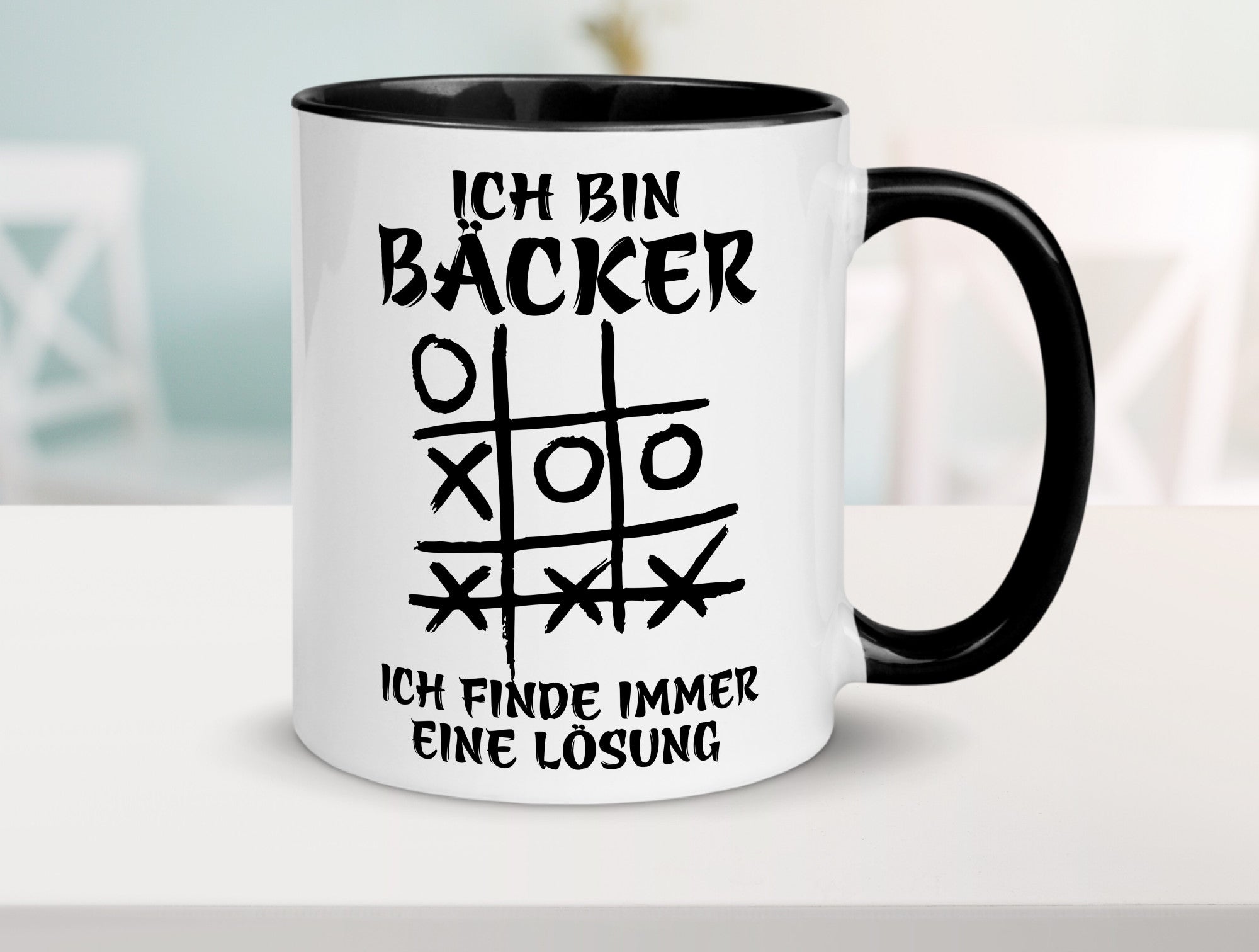 Ich bin Bäcker finde immer eine Lösung | Meister lustig Humor Geschenkidee