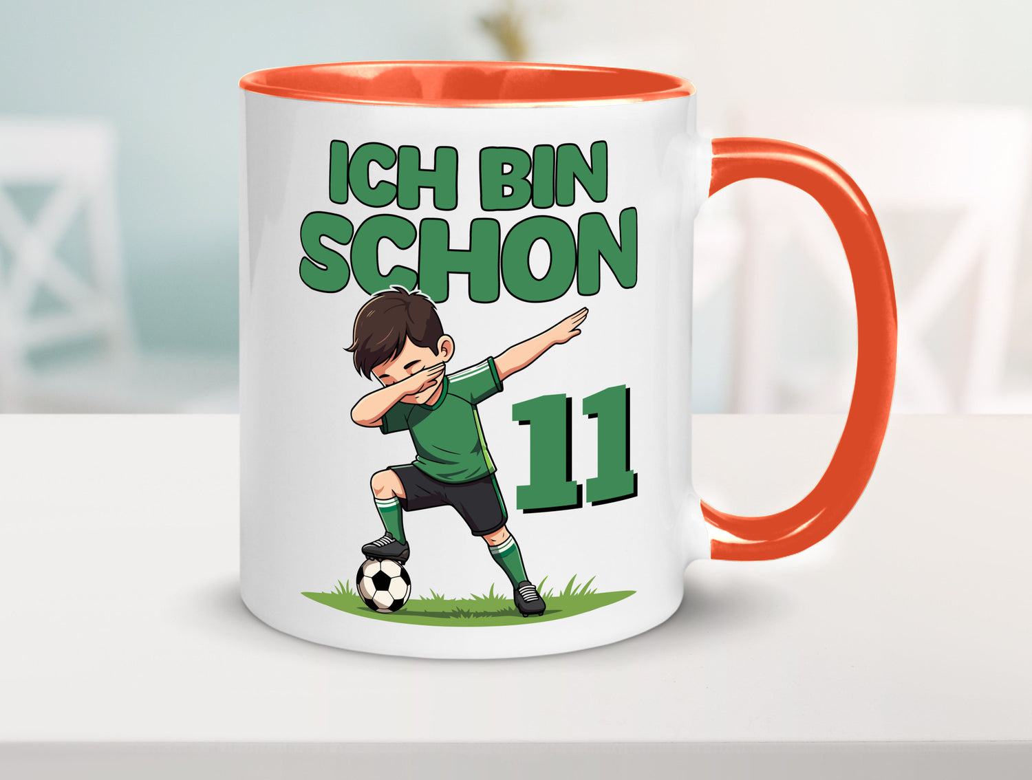 11. Geburtstag | 11 Jahre Fußballer Geschenkidee Humor Tasse