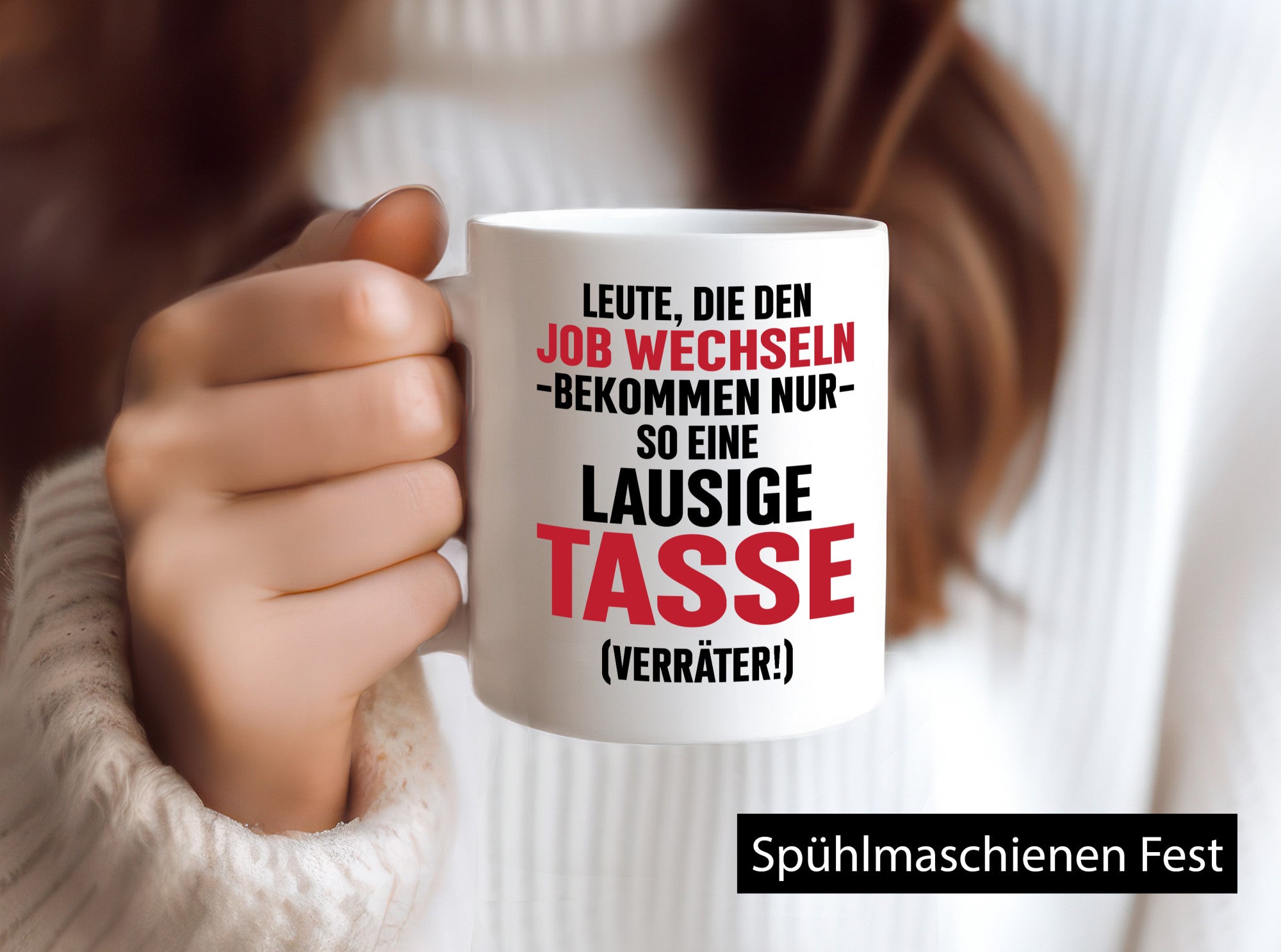 Job Wechsel | Verräter Lausige Tasse Geschenk Arbeit Kollegen Büro lustiger