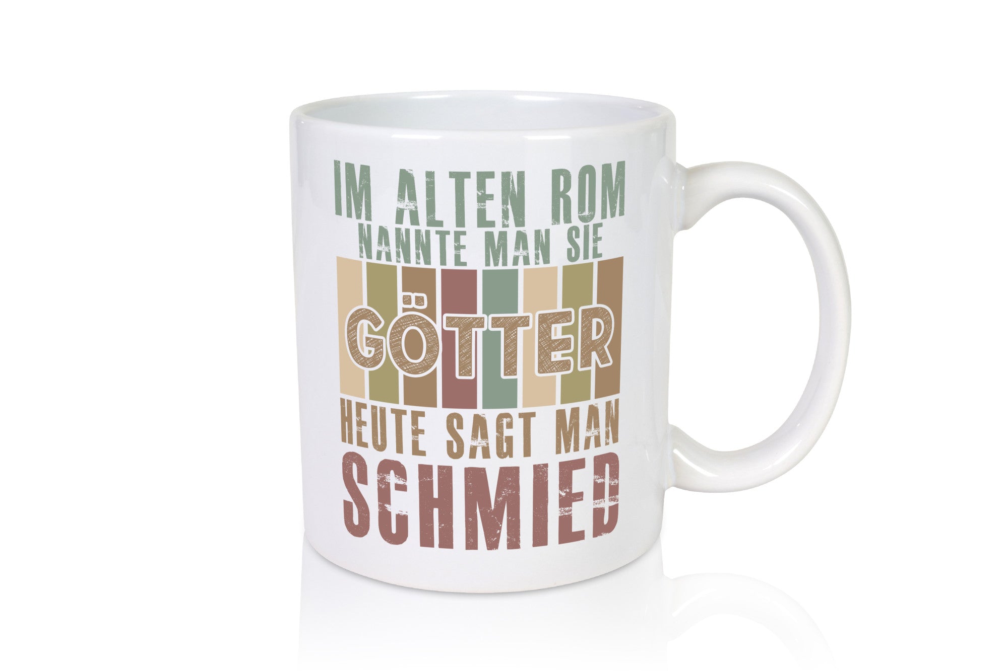 Heute sagt man: Schmied | schmieden lustig Humor Geschenkidee Geschenk Tasse