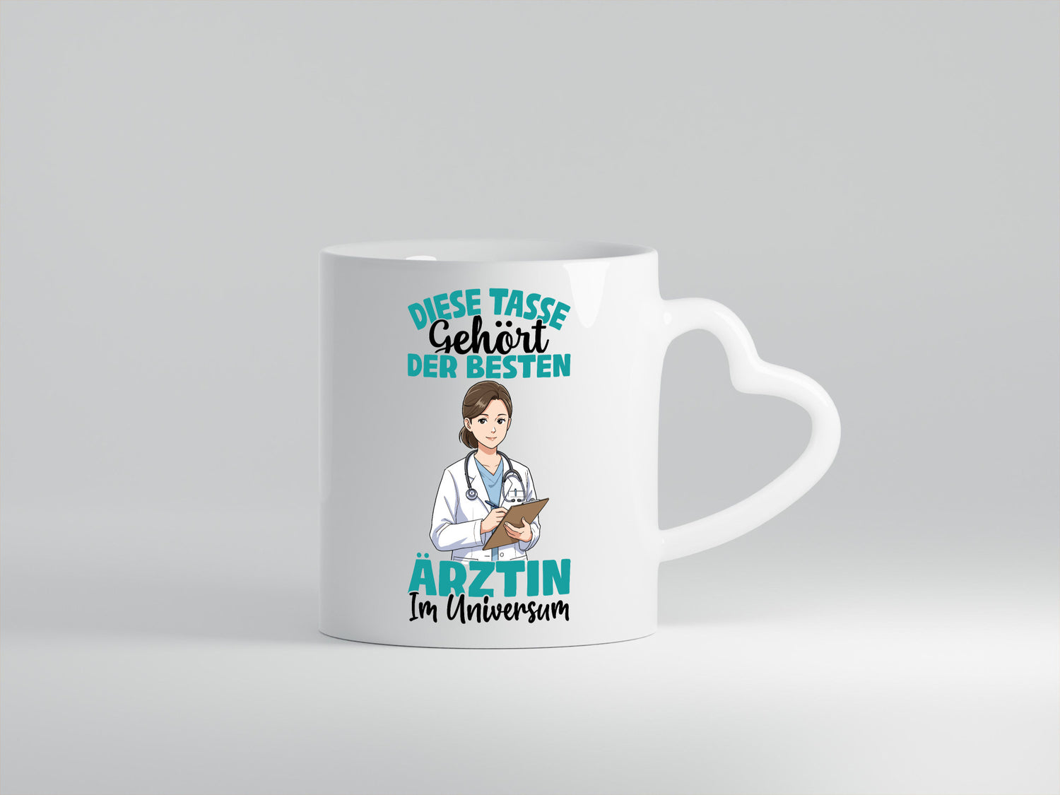 Im Universum: Ärztin | Medizin Doktorin Fachärztin Humor Geschenkidee Tasse