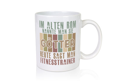 Heute sagt man: Fitnesstrainer | Personal Trainer Geschenkidee Humor Tasse