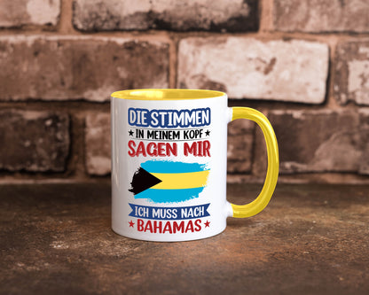 Bahamas | Urlaub Stimmen in meinem Kopf Traumland Geschenk Humor Geschenkidee