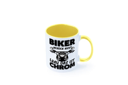 Biker werden nicht grau | Motorrradfahrer Tasse Humor Geschenkidee