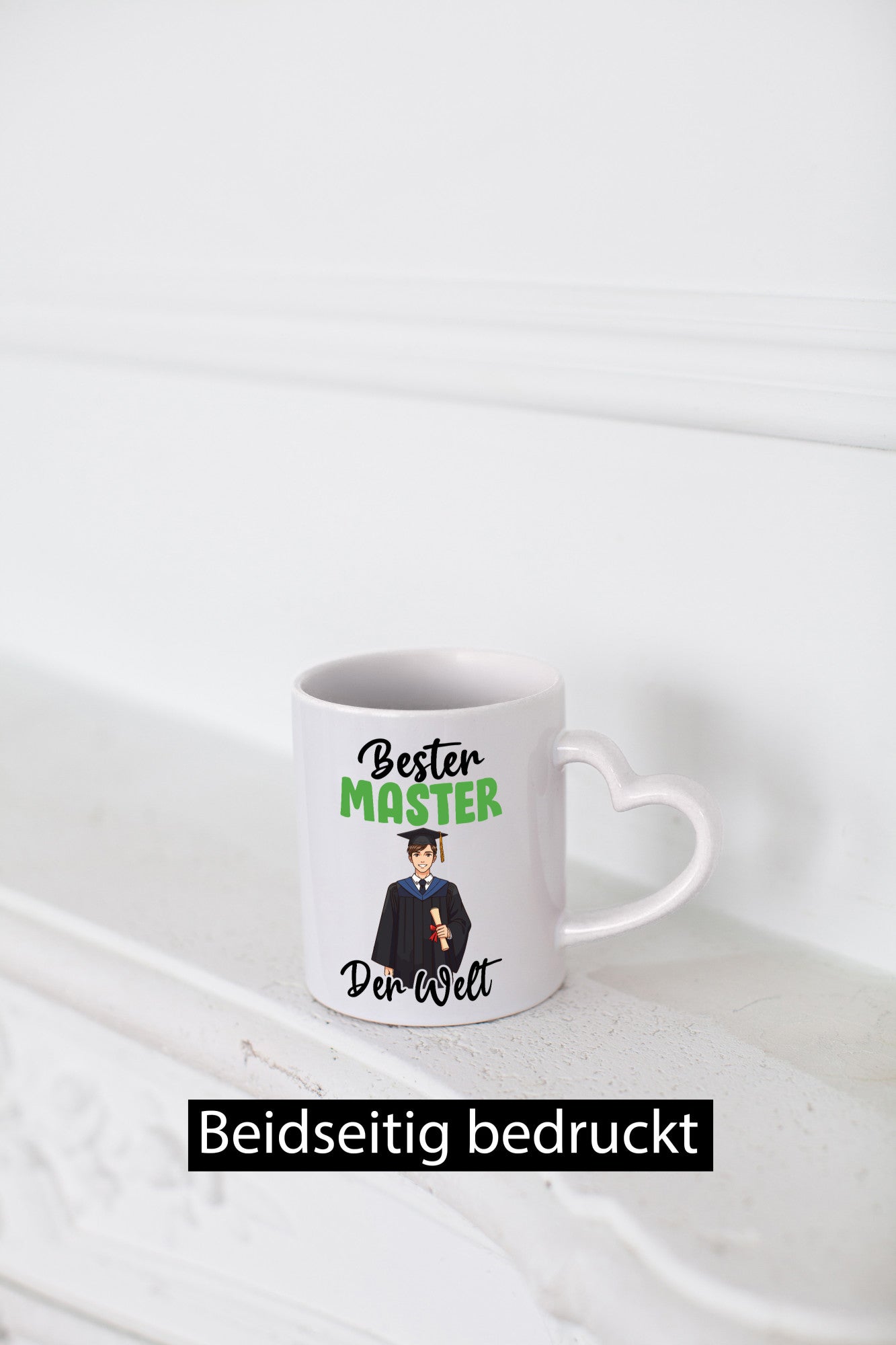 Bester Master | Universität Student v2 lustig Humor Geschenkidee Geschenk Tasse