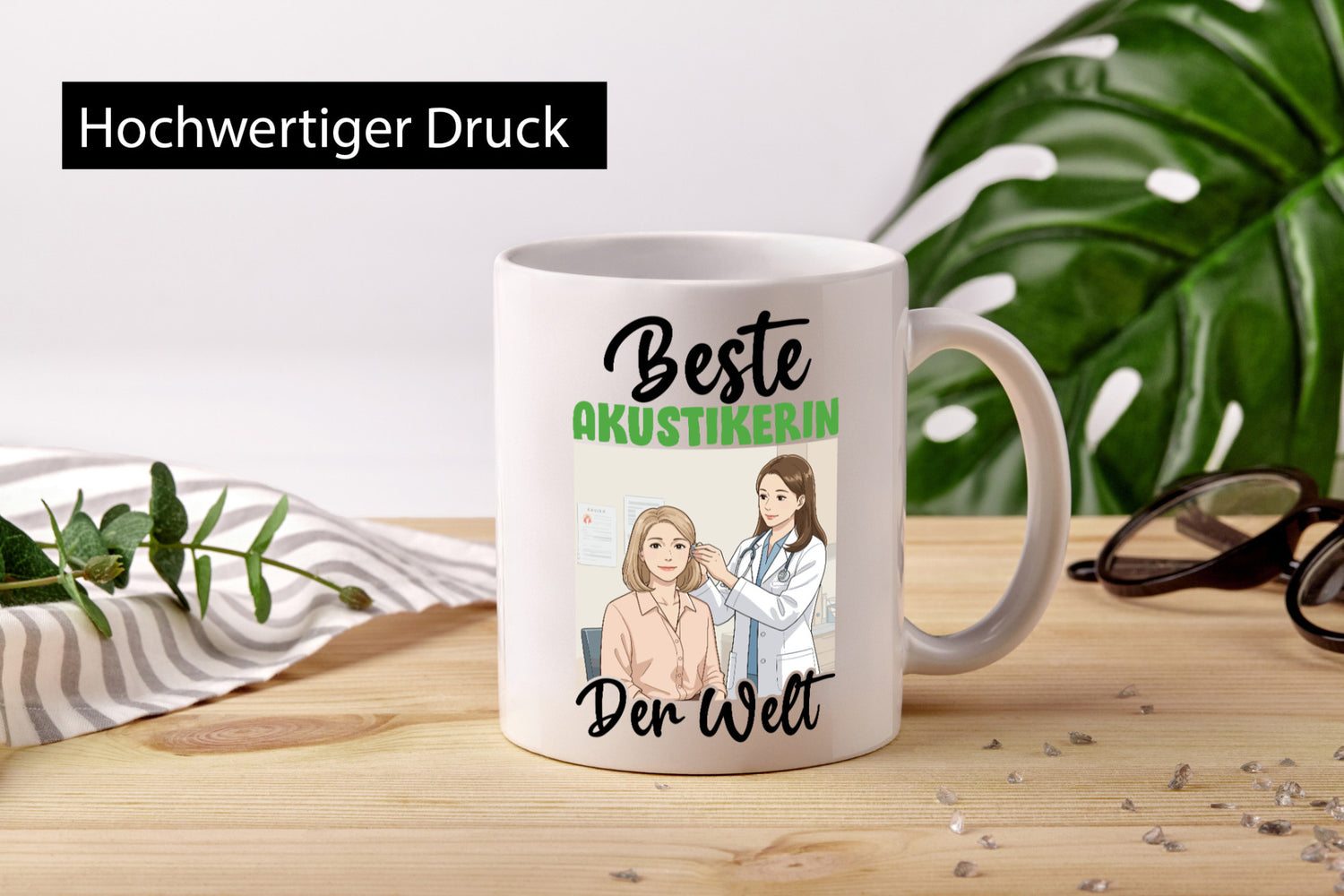 Beste Akustikerin | Akustik Hörgeräteakustik Geschenk Humor Geschenkidee