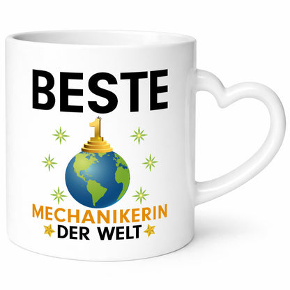 Welt Beste Mechanikerin | KFZ lustiger Spruch Geschenk Humor Geschenkidee Tasse