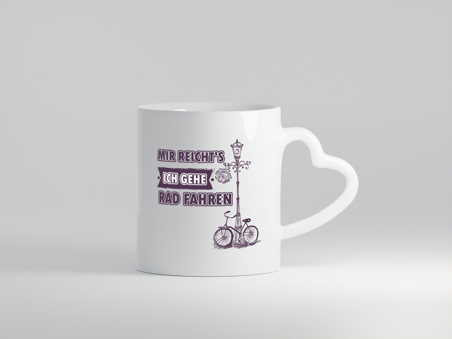 Mir reicht ich geh Rad fahren lustiger Spruch Geschenk Humor Geschenkidee Tasse