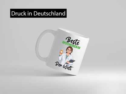 Beste Apothekerin | Apotheke Pharmazie v2 Geschenk Humor Geschenkidee lustiger