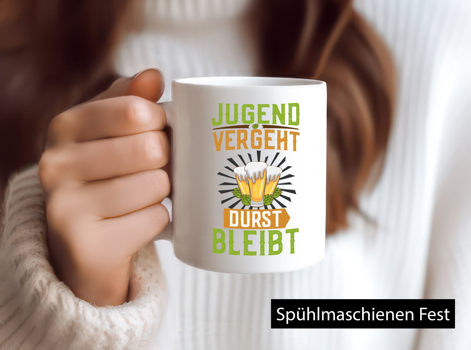Jugend vergeht durst bleibt | Biertrinker Bierliebhaber lustiger Spruch