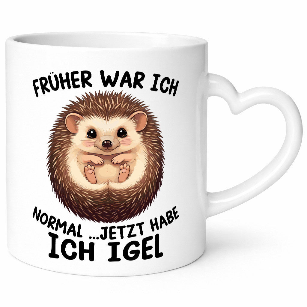 Früher war ich normal jetzt hab Igel | Igelliebhaber v2 lustiger Spruch