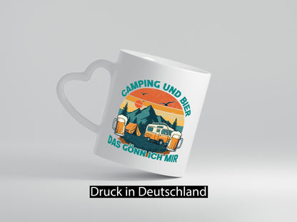 Camping und bier das gönn ich mir | lustig Humor Geschenkidee Geschenk Tasse