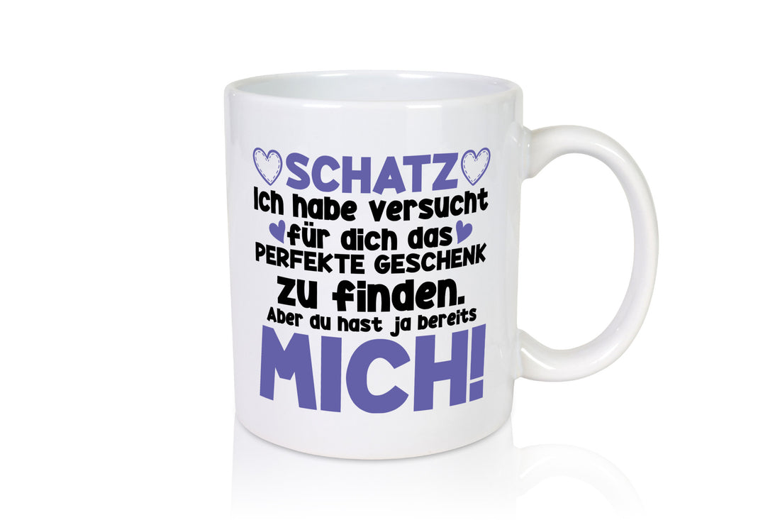 Schatz | Liebe Valentinstag Freund Freundin Herz Geschenkidee Humor Tasse