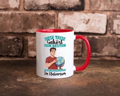 Im Universum: Sozialpädagoge | Pädagoge lustiger Spruch Geschenk Humor