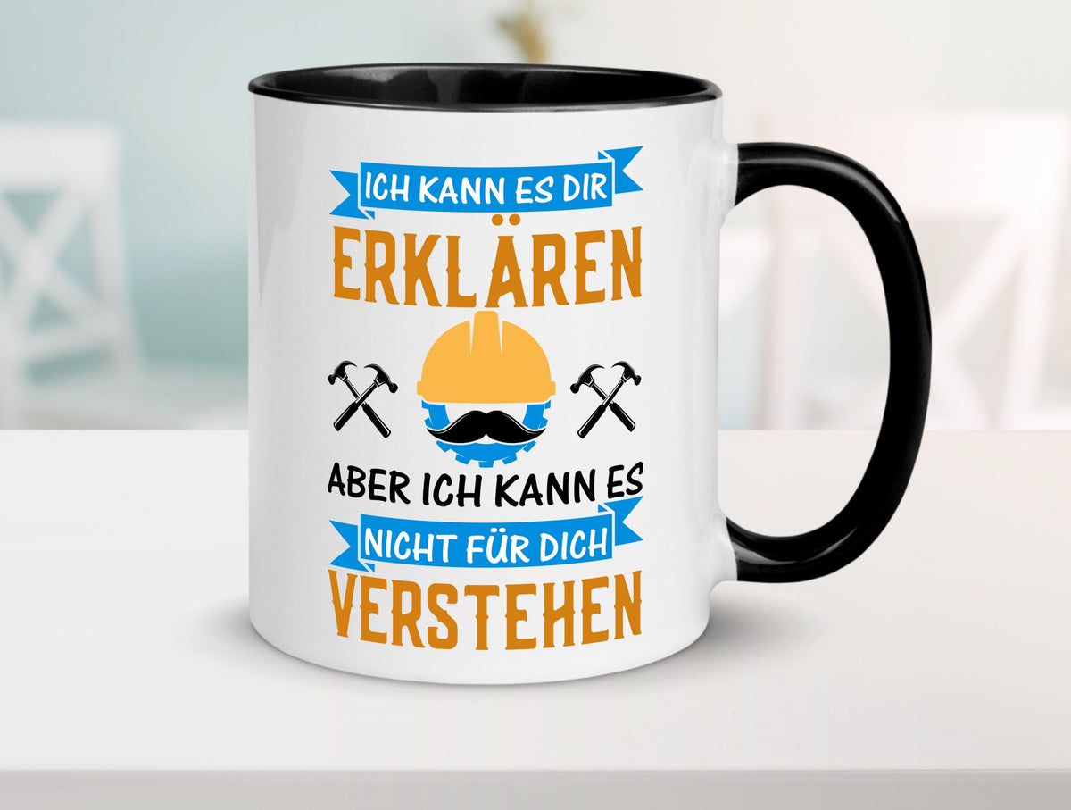 Ich kann es dir erklären | Dumme Mitarbeiter Arbeit lustiger Spruch Geschenk Tasse