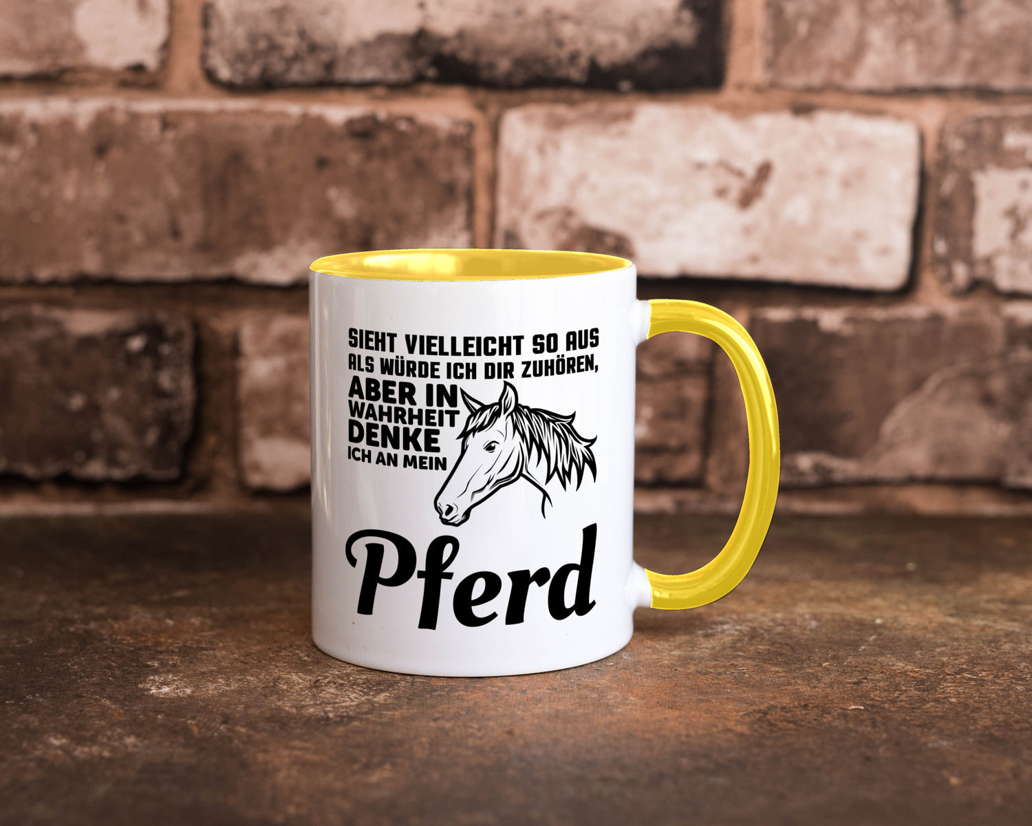 Pferde Spruch | Reiterin Tasse Pferdesport Reiten Humor Geschenkidee