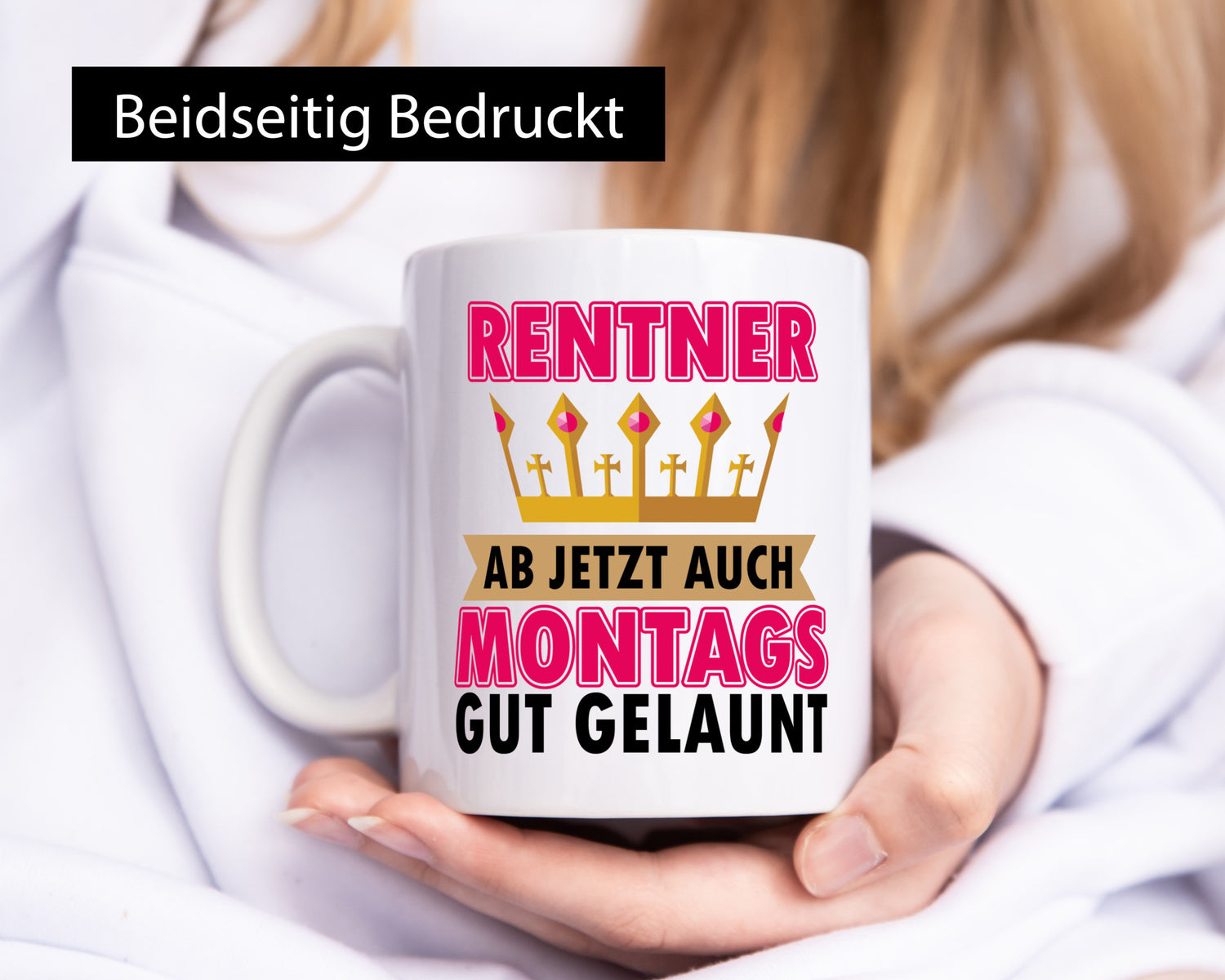 Gute Laune Rentner Humor Ruhestand Jubiläum Geschenkidee Tasse