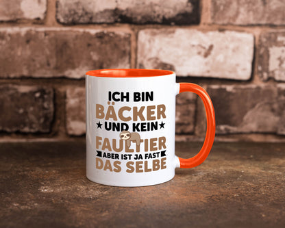 Ich bin kein Faultier: Bäcker | Bäckerei Backen Konditor Humor Tierliebhaber
