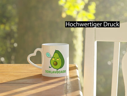Schlavocado lustig Humor Geschenkidee Geschenk Tasse
