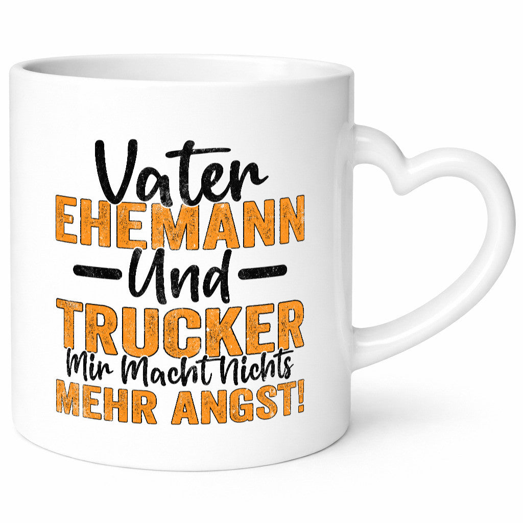 Vater Ehemann Trucker | Driver LKW Fahrer v2 Geschenk Familie Geschenkidee