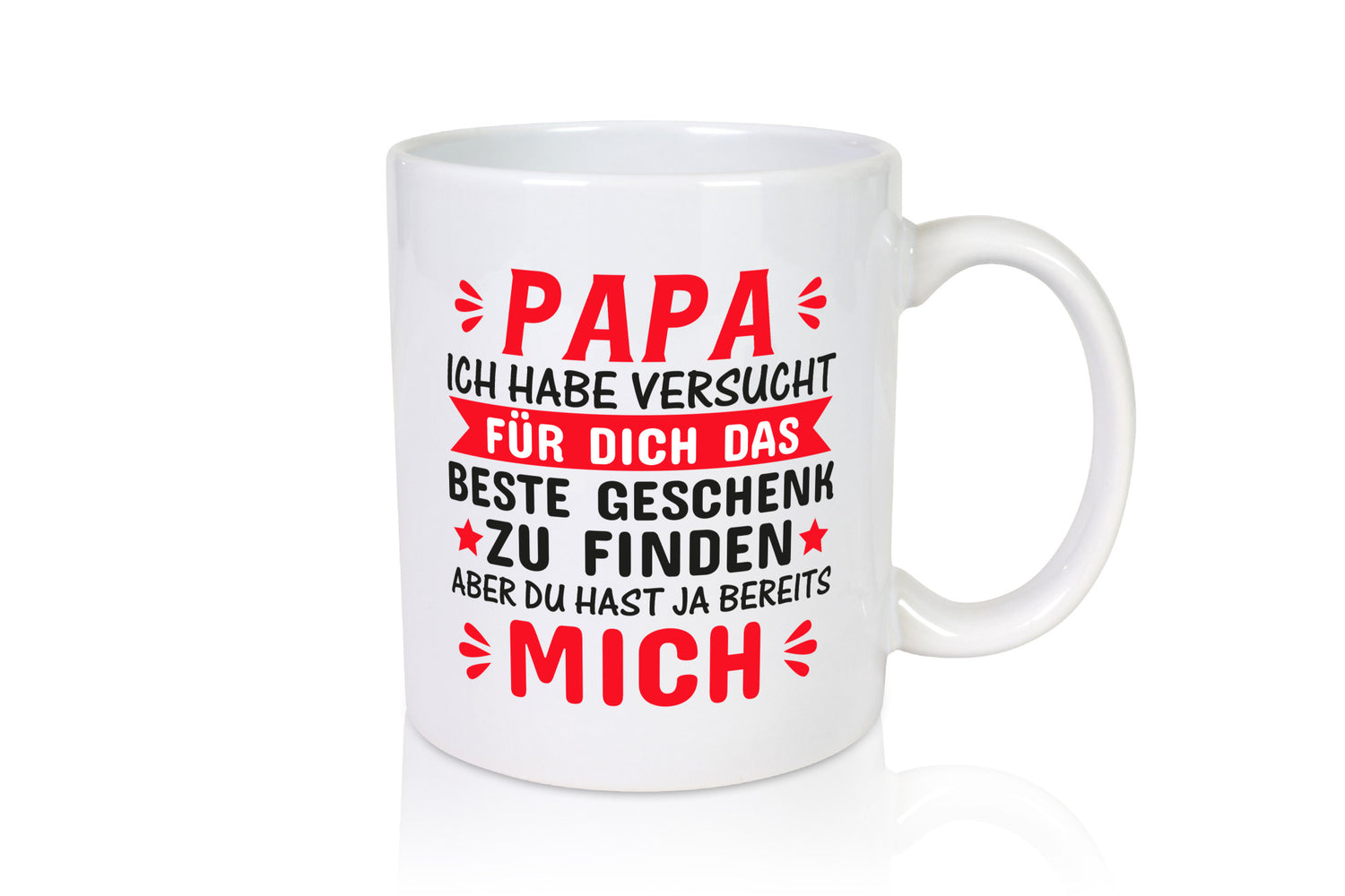 Bestes Geschenk für Papa | Vatertag Tasse Kinder Familie Geschenkidee lustiger