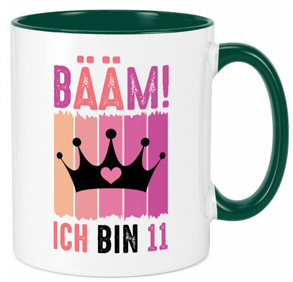 11. Geburtstag | 11 Jahre Bääm ich bin Krone Humor Geschenkidee Tasse