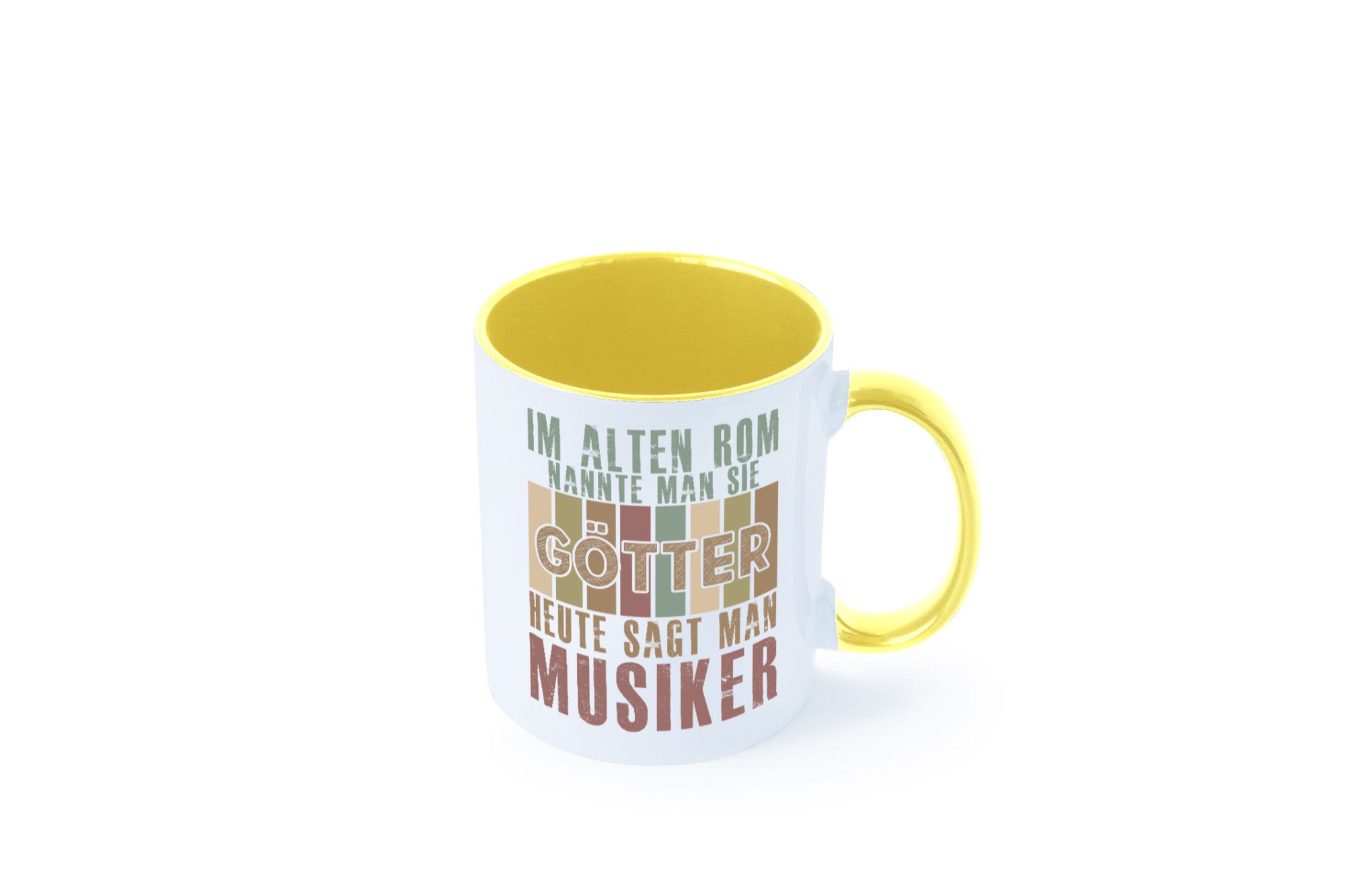 Heute sagt man: Musiker | Musik Musikant Humor Geschenkidee Tasse